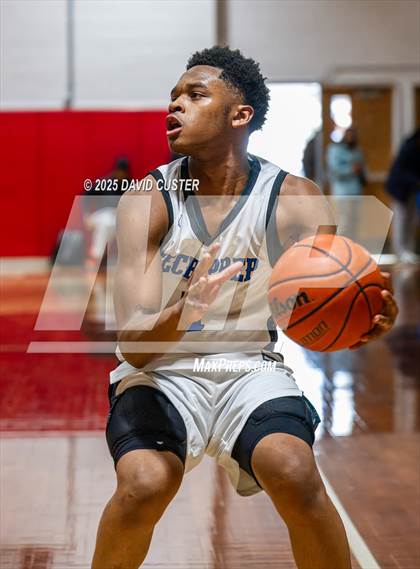 Thumbnail 2 in Friendship Tech Prep Academy vs. Highland (Capital Hoops Mayhem on Military) photogallery.