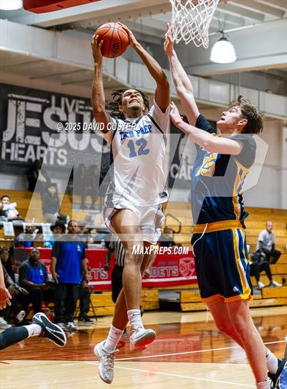 Thumbnail 2 in Friendship Tech Prep Academy vs. Highland (Capital Hoops Mayhem on Military) photogallery.