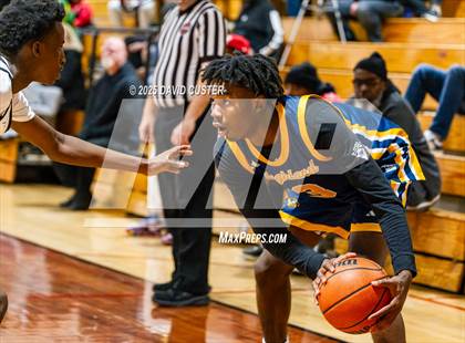 Thumbnail 2 in Friendship Tech Prep Academy vs. Highland (Capital Hoops Mayhem on Military) photogallery.