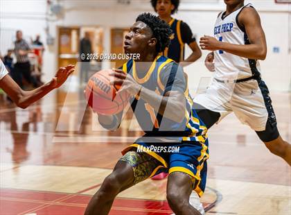 Thumbnail 3 in Friendship Tech Prep Academy vs. Highland (Capital Hoops Mayhem on Military) photogallery.