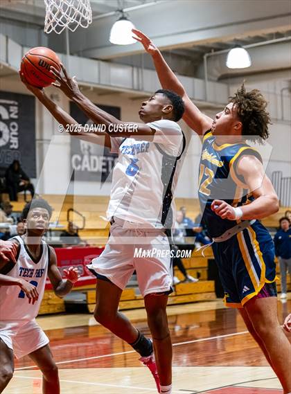 Thumbnail 2 in Friendship Tech Prep Academy vs. Highland (Capital Hoops Mayhem on Military) photogallery.