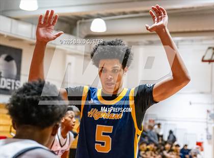 Thumbnail 3 in Friendship Tech Prep Academy vs. Highland (Capital Hoops Mayhem on Military) photogallery.