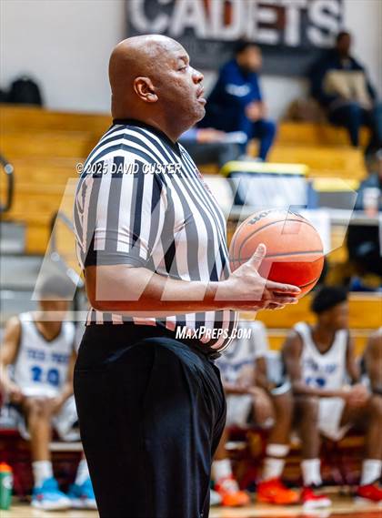 Thumbnail 3 in Friendship Tech Prep Academy vs. Highland (Capital Hoops Mayhem on Military) photogallery.