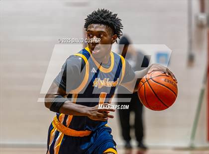 Thumbnail 3 in Friendship Tech Prep Academy vs. Highland (Capital Hoops Mayhem on Military) photogallery.