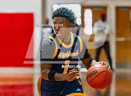 Thumbnail 1 in Friendship Tech Prep Academy vs. Highland (Capital Hoops Mayhem on Military) photogallery.