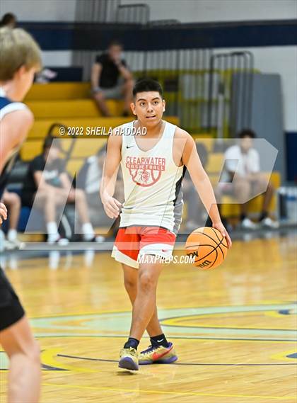 Thumbnail 3 in Calvary Christian vs Clearwater (The Hoop Vibe) photogallery.