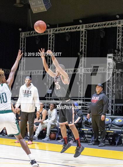 Thumbnail 1 in Eisenhower vs. San Bernardino (Rancho Christian Eagles Showcase) photogallery.