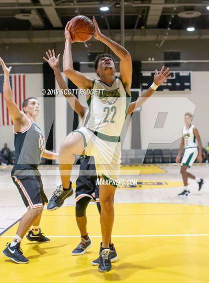 Thumbnail 1 in Eisenhower vs. San Bernardino (Rancho Christian Eagles Showcase) photogallery.