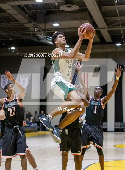 Thumbnail 3 in Eisenhower vs. San Bernardino (Rancho Christian Eagles Showcase) photogallery.
