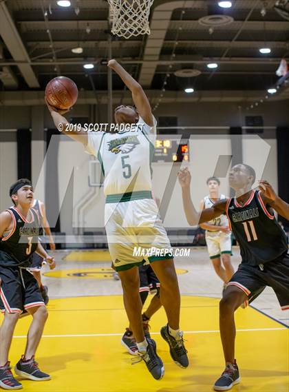 Thumbnail 3 in Eisenhower vs. San Bernardino (Rancho Christian Eagles Showcase) photogallery.