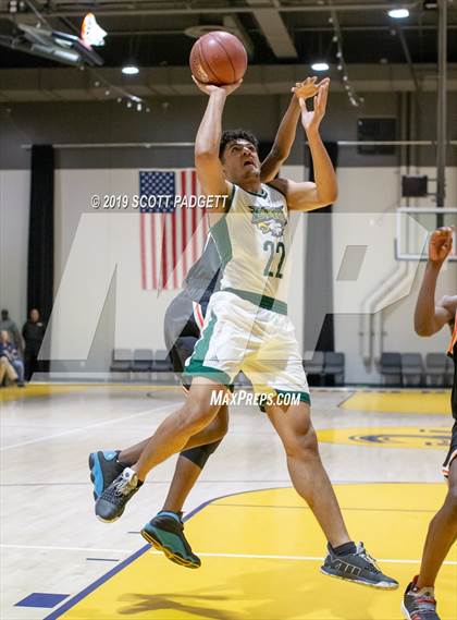 Thumbnail 3 in Eisenhower vs. San Bernardino (Rancho Christian Eagles Showcase) photogallery.