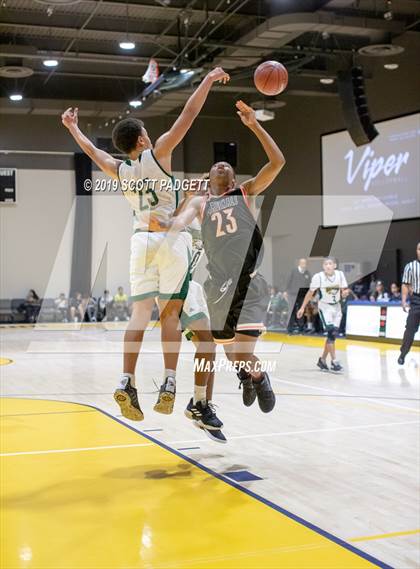 Thumbnail 2 in Eisenhower vs. San Bernardino (Rancho Christian Eagles Showcase) photogallery.