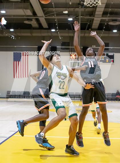 Thumbnail 1 in Eisenhower vs. San Bernardino (Rancho Christian Eagles Showcase) photogallery.
