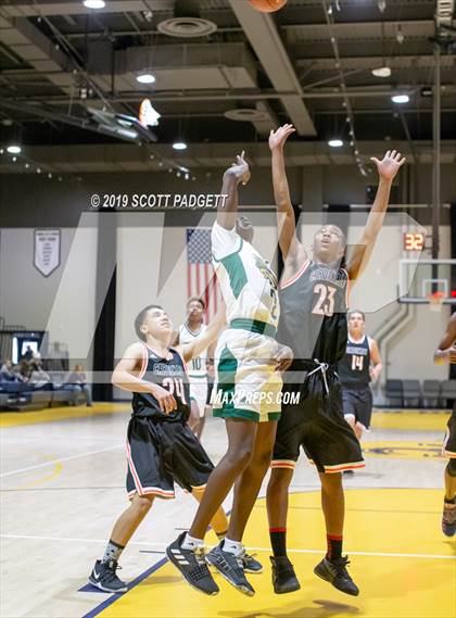 Thumbnail 2 in Eisenhower vs. San Bernardino (Rancho Christian Eagles Showcase) photogallery.