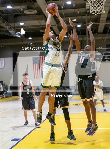 Thumbnail 3 in Eisenhower vs. San Bernardino (Rancho Christian Eagles Showcase) photogallery.