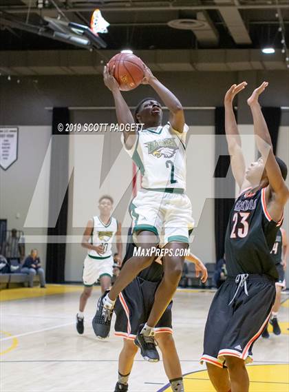 Thumbnail 3 in Eisenhower vs. San Bernardino (Rancho Christian Eagles Showcase) photogallery.