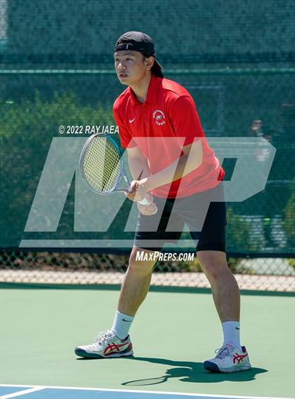 Thumbnail 2 in Mission San Jose vs Washington (CIF/USTA Nor Cal Round 1) photogallery.