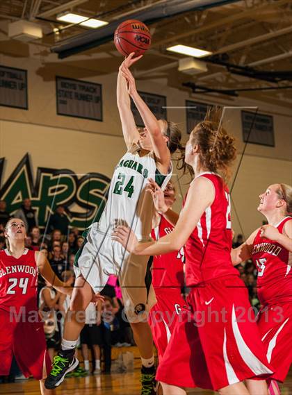 Thumbnail 2 in Glenwood Springs @ D'Evelyn (CHSAA 4A 2nd Round) photogallery.