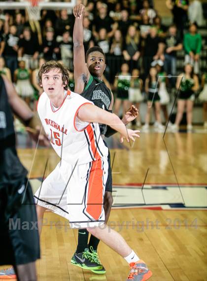 Thumbnail 3 in Berkner [L. V.] vs Rockwall (UIL 5A Area Playoff) photogallery.