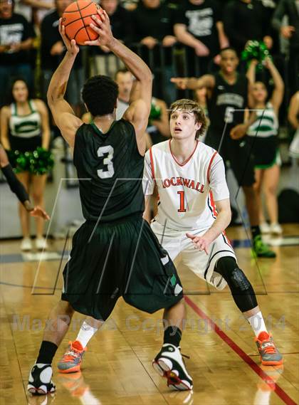 Thumbnail 3 in Berkner [L. V.] vs Rockwall (UIL 5A Area Playoff) photogallery.