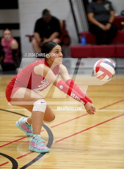 Thumbnail 1 in Mogollon vs South Mountain (The Florence VB Invitational) photogallery.