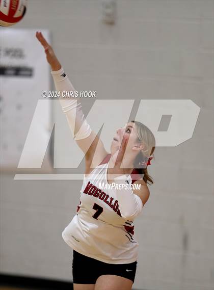 Thumbnail 1 in Mogollon vs South Mountain (The Florence VB Invitational) photogallery.