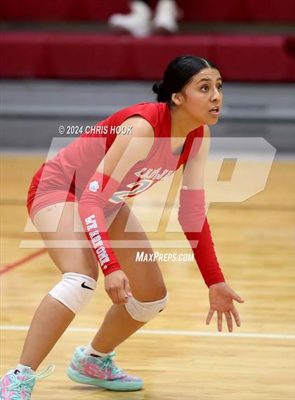 Thumbnail 2 in Mogollon vs South Mountain (The Florence VB Invitational) photogallery.