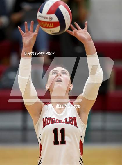 Thumbnail 2 in Mogollon vs South Mountain (The Florence VB Invitational) photogallery.