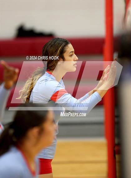 Thumbnail 2 in Mogollon vs South Mountain (The Florence VB Invitational) photogallery.