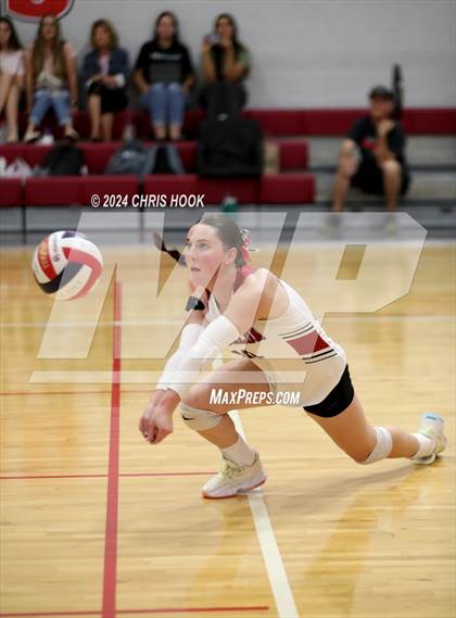 Thumbnail 3 in Mogollon vs South Mountain (The Florence VB Invitational) photogallery.