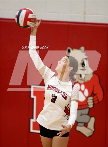 Thumbnail 2 in Mogollon vs South Mountain (The Florence VB Invitational) photogallery.