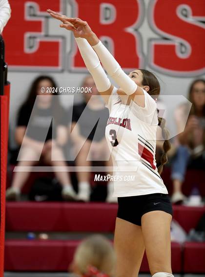 Thumbnail 3 in Mogollon vs South Mountain (The Florence VB Invitational) photogallery.