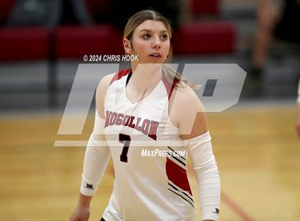 Thumbnail 2 in Mogollon vs South Mountain (The Florence VB Invitational) photogallery.