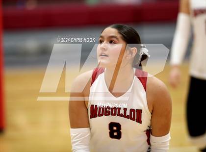 Thumbnail 2 in Mogollon vs South Mountain (The Florence VB Invitational) photogallery.