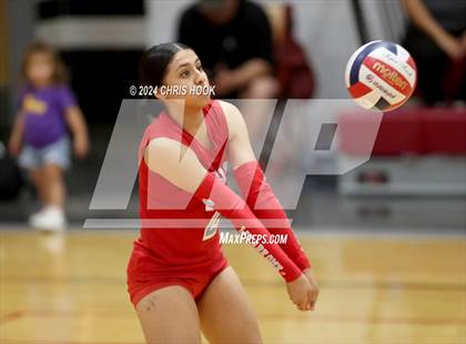 Thumbnail 3 in Mogollon vs South Mountain (The Florence VB Invitational) photogallery.