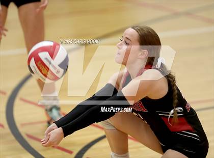 Thumbnail 2 in Mogollon vs South Mountain (The Florence VB Invitational) photogallery.