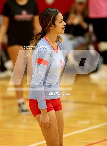 Thumbnail 1 in Mogollon vs South Mountain (The Florence VB Invitational) photogallery.