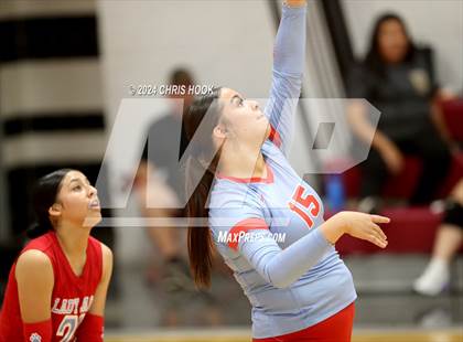Thumbnail 1 in Mogollon vs South Mountain (The Florence VB Invitational) photogallery.
