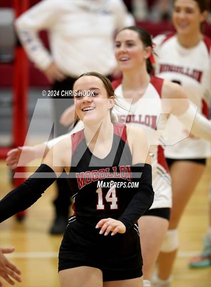 Thumbnail 2 in Mogollon vs South Mountain (The Florence VB Invitational) photogallery.