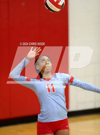 Thumbnail 2 in Mogollon vs South Mountain (The Florence VB Invitational) photogallery.