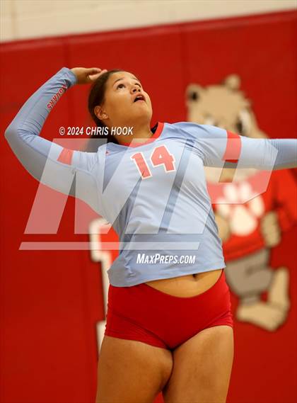 Thumbnail 1 in Mogollon vs South Mountain (The Florence VB Invitational) photogallery.