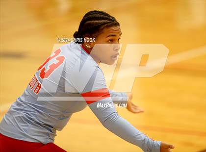 Thumbnail 1 in Mogollon vs South Mountain (The Florence VB Invitational) photogallery.