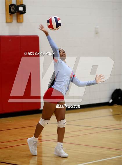 Thumbnail 3 in Mogollon vs South Mountain (The Florence VB Invitational) photogallery.