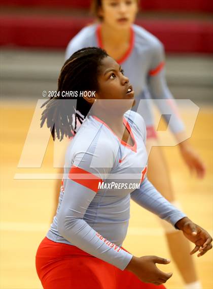 Thumbnail 2 in Mogollon vs South Mountain (The Florence VB Invitational) photogallery.