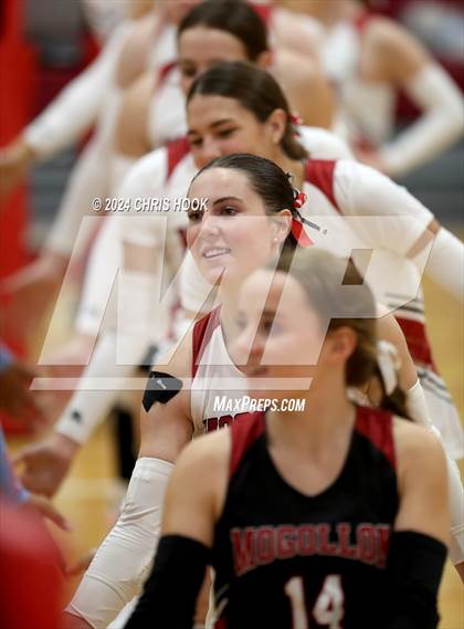 Thumbnail 3 in Mogollon vs South Mountain (The Florence VB Invitational) photogallery.
