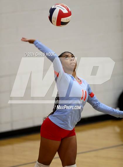 Thumbnail 2 in Mogollon vs South Mountain (The Florence VB Invitational) photogallery.