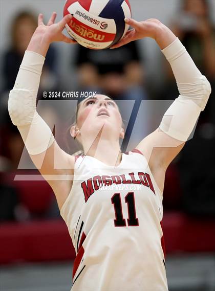 Thumbnail 3 in Mogollon vs South Mountain (The Florence VB Invitational) photogallery.
