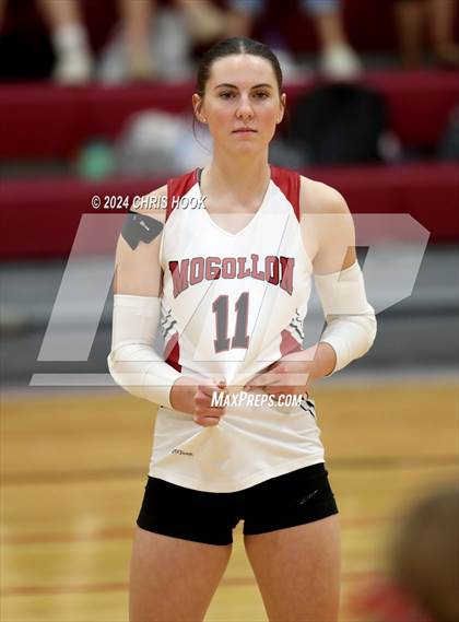 Thumbnail 2 in Mogollon vs South Mountain (The Florence VB Invitational) photogallery.