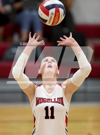 Thumbnail 1 in Mogollon vs South Mountain (The Florence VB Invitational) photogallery.