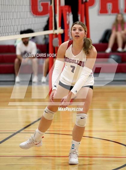 Thumbnail 1 in Mogollon vs South Mountain (The Florence VB Invitational) photogallery.